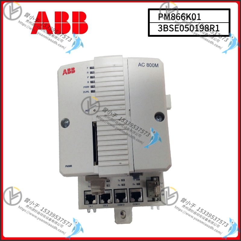 ABB    PM554-TP-ETH   PLC处理器模块