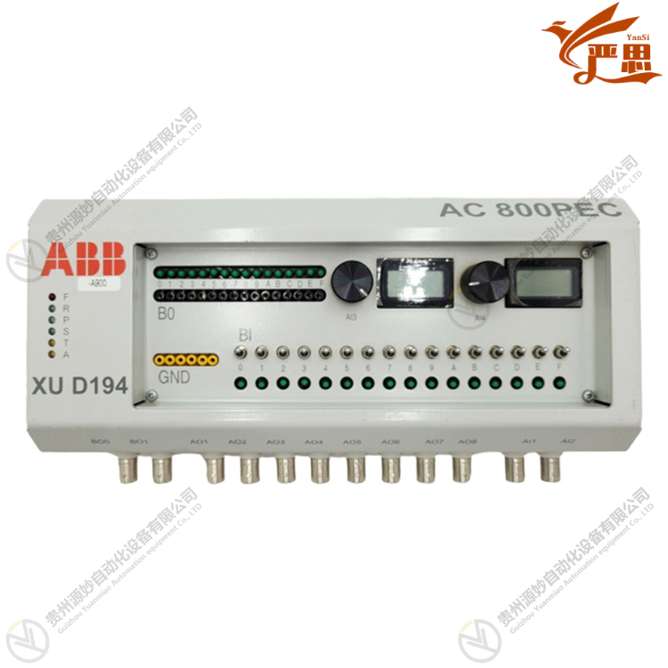 ABB 3BUR002254R1 触摸屏