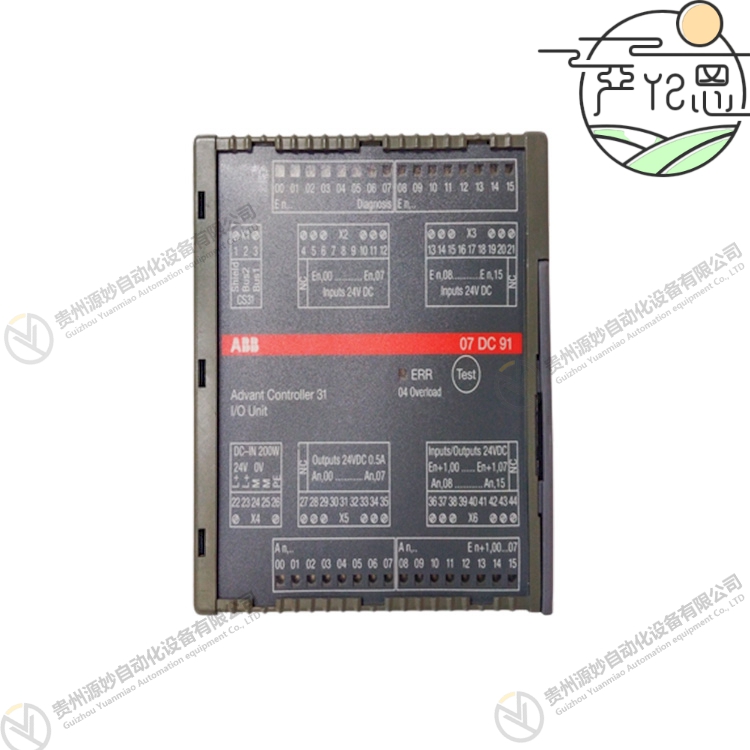 ABB 07DC91C GJR5251400R0202 Digital I O module.jpg