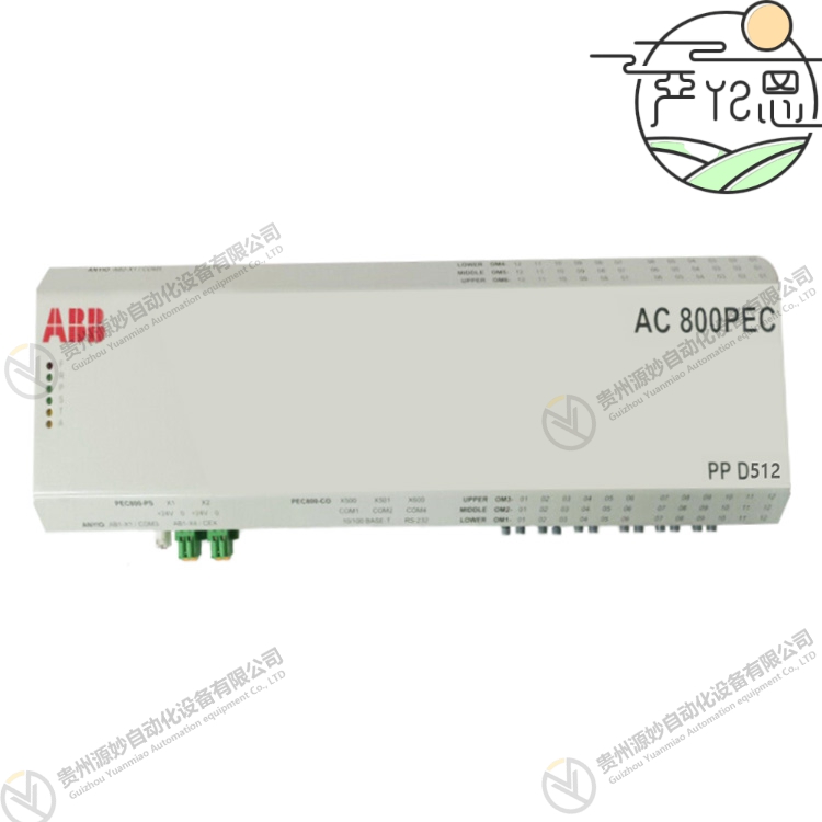 ABB  PPD512A10-454000 3BHE040375R103E   AC800PEC Static Excitation System Controller.jpg